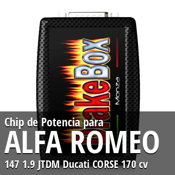 Chip de Potencia Alfa Romeo 147 1.9 JTDM Ducati CORSE 170 cv