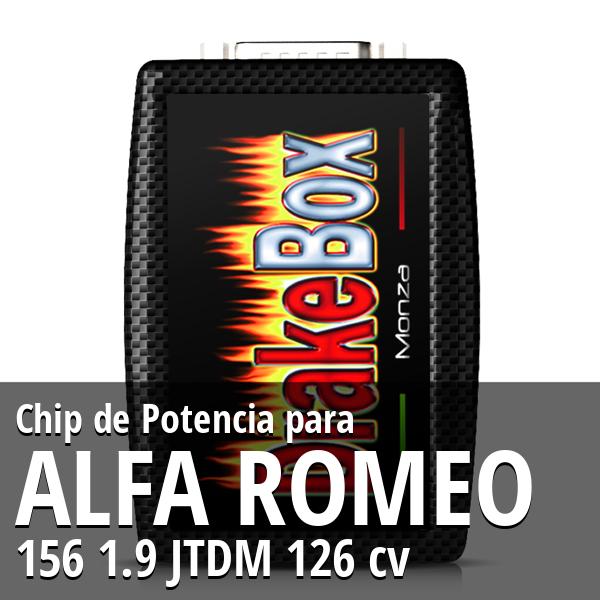 Chip de Potencia Alfa Romeo 156 1.9 JTDM 126 cv