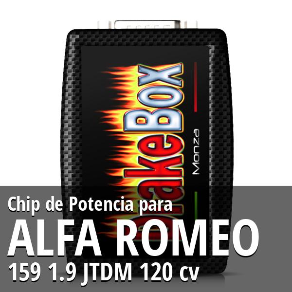 Chip de Potencia Alfa Romeo 159 1.9 JTDM 120 cv