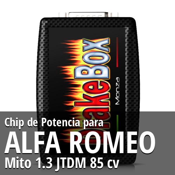 Chip de Potencia Alfa Romeo Mito 1.3 JTDM 85 cv