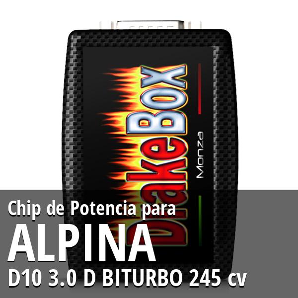 Chip de Potencia Alpina D10 3.0 D BITURBO 245 cv