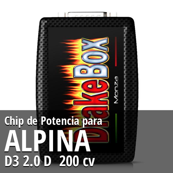 Chip de Potencia Alpina D3 2.0 D 200 cv