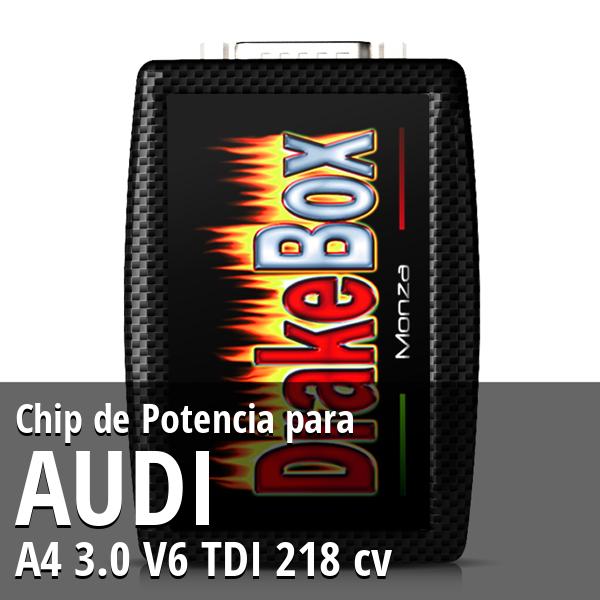 Chip de Potencia Audi A4 3.0 V6 TDI 218 cv