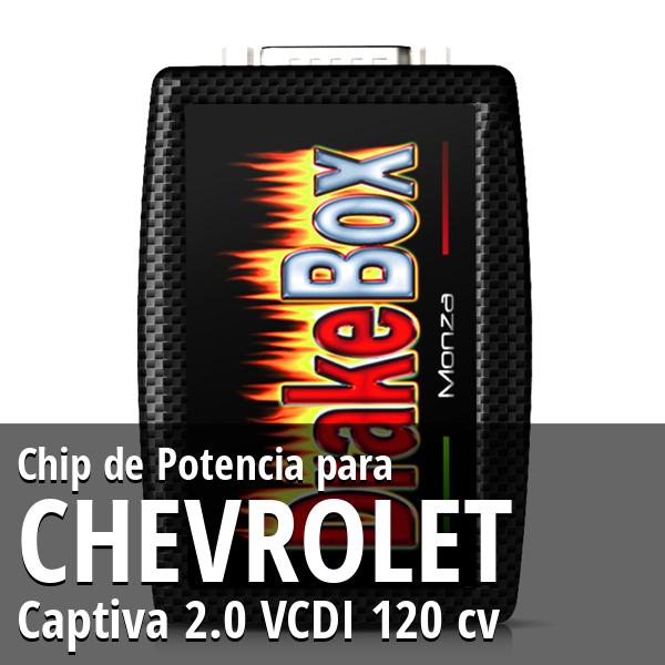 Chip de Potencia Chevrolet Captiva 2.0 VCDI 120 cv