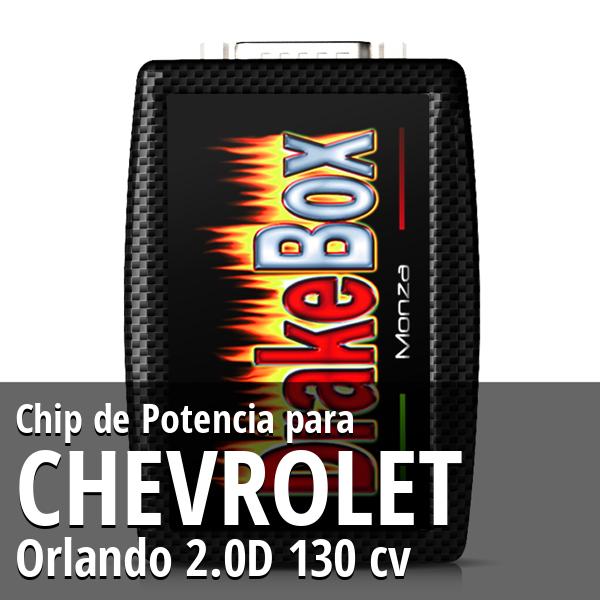 Chip de Potencia Chevrolet Orlando 2.0D 130 cv