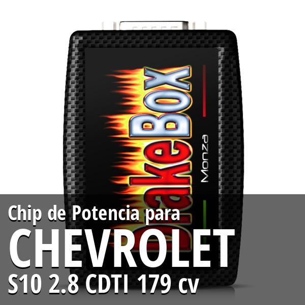 Chip de Potencia Chevrolet S10 2.8 CDTI 179 cv