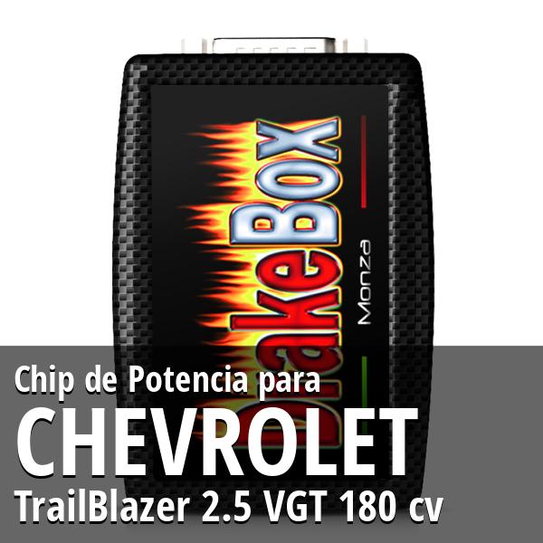 Chip de Potencia Chevrolet TrailBlazer 2.5 VGT 180 cv