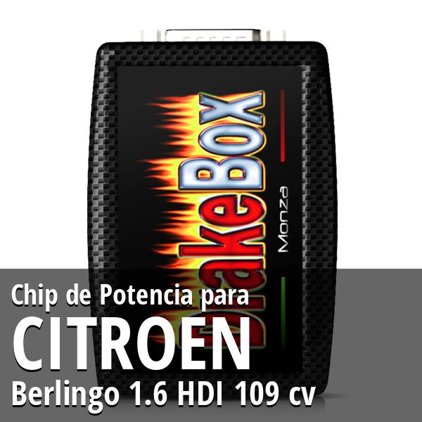 Chip de Potencia Citroen Berlingo 1.6 HDI 109 cv