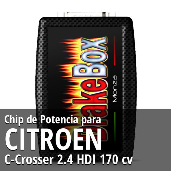 Chip de Potencia Citroen C-Crosser 2.4 HDI 170 cv