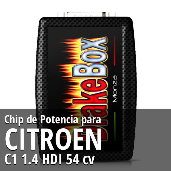 Chip de Potencia Citroen C1 1.4 HDI 54 cv