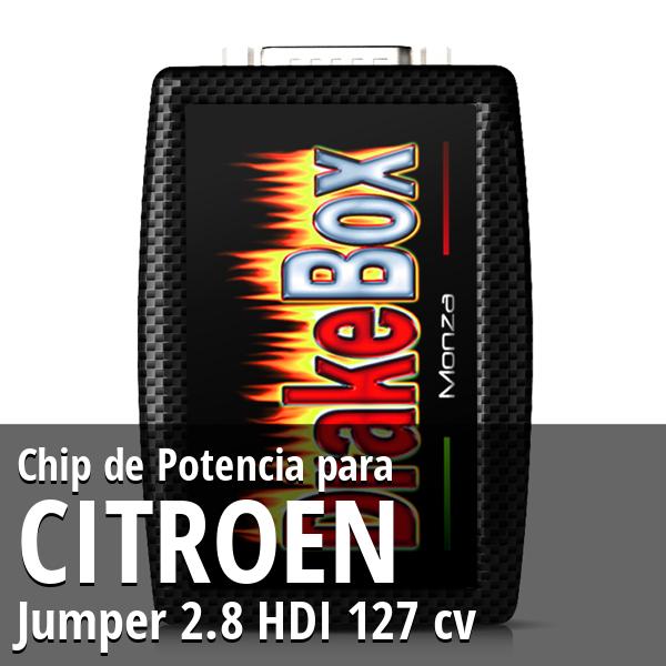 Chip de Potencia Citroen Jumper 2.8 HDI 127 cv