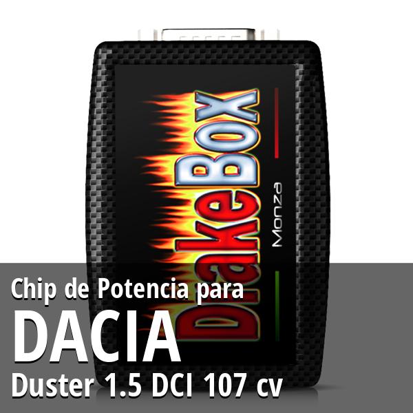 Chip de Potencia Dacia Duster 1.5 DCI 107 cv