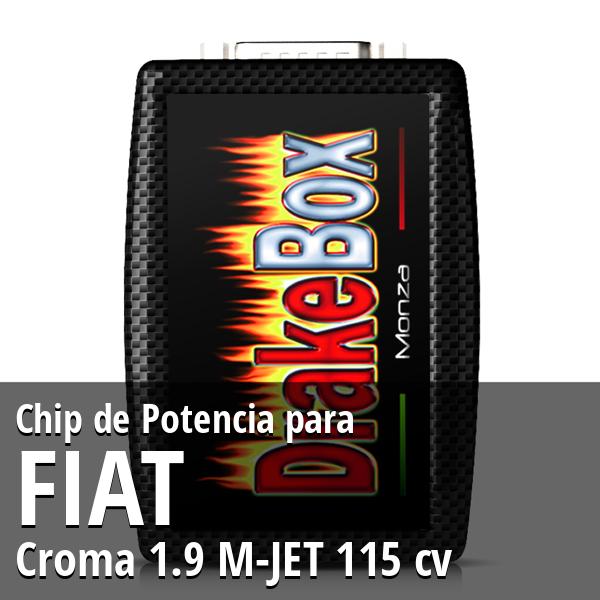 Chip de Potencia Fiat Croma 1.9 M-JET 115 cv