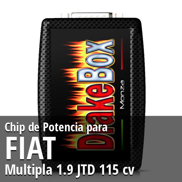 Chip de Potencia Fiat Multipla 1.9 JTD 115 cv