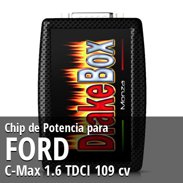 Chip de Potencia Ford C-Max 1.6 TDCI 109 cv