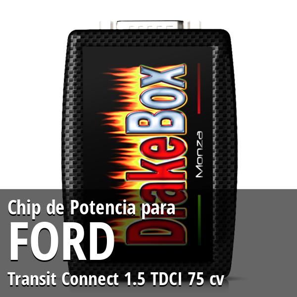 Chip de Potencia Ford Transit Connect 1.5 TDCI 75 cv