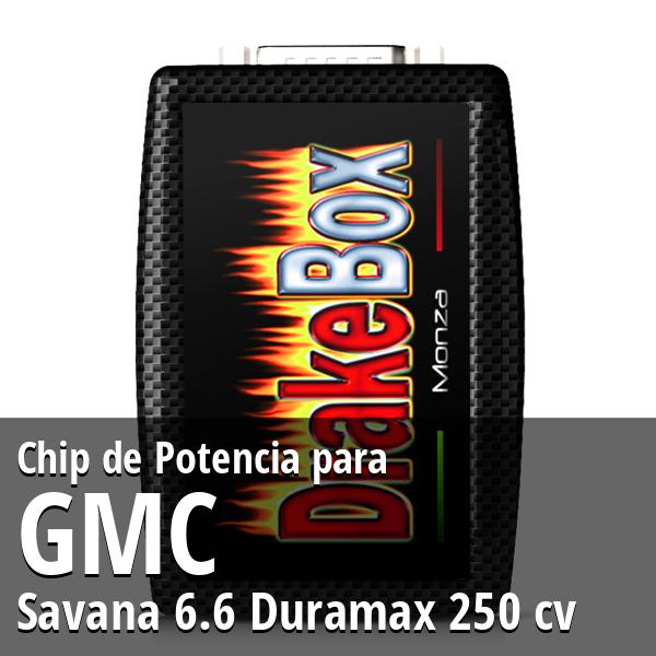 Chip de Potencia GMC Savana 6.6 Duramax 250 cv
