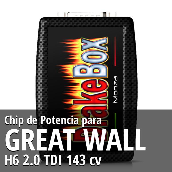 Chip de Potencia Great Wall H6 2.0 TDI 143 cv