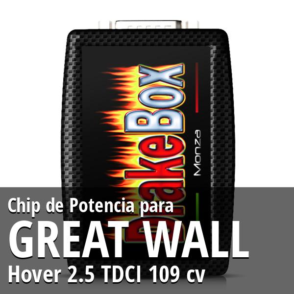 Chip de Potencia Great Wall Hover 2.5 TDCI 109 cv