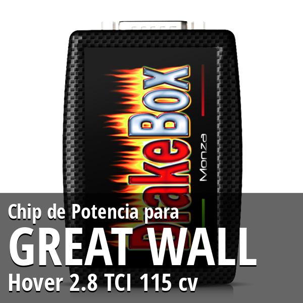 Chip de Potencia Great Wall Hover 2.8 TCI 115 cv