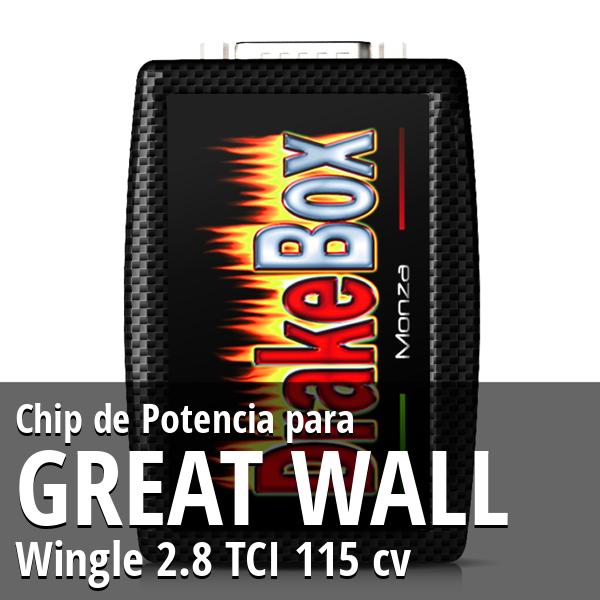 Chip de Potencia Great Wall Wingle 2.8 TCI 115 cv