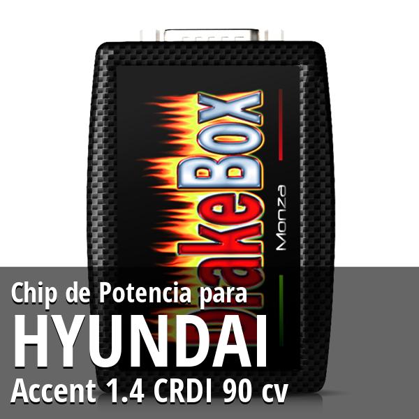 Chip de Potencia Hyundai Accent 1.4 CRDI 90 cv