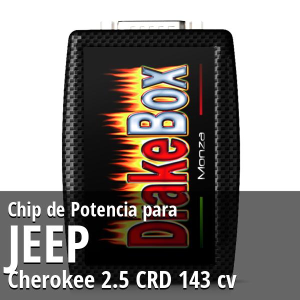 Chip de Potencia Jeep Cherokee 2.5 CRD 143 cv