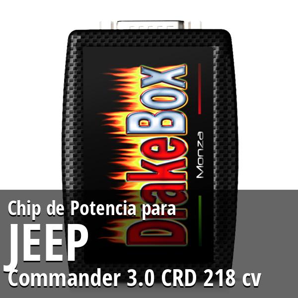 Chip de Potencia Jeep Commander 3.0 CRD 218 cv