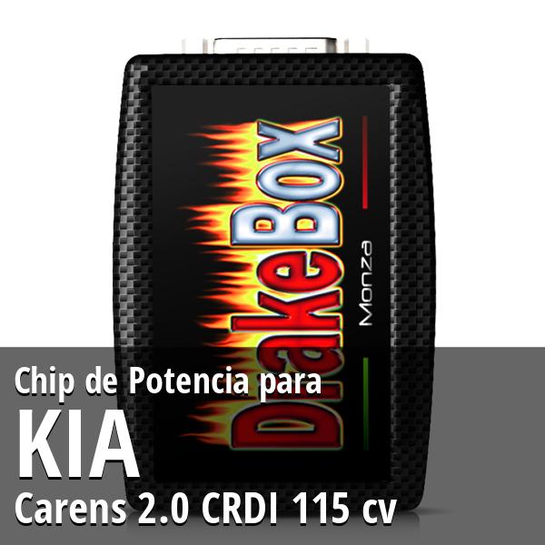 Chip de Potencia Kia Carens 2.0 CRDI 115 cv