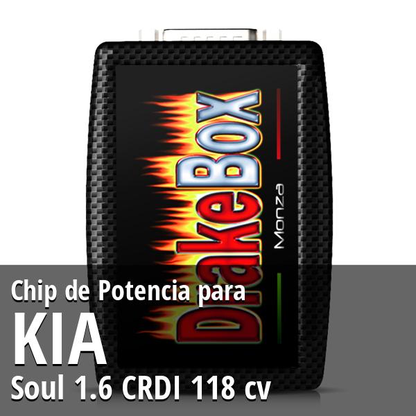 Chip de Potencia Kia Soul 1.6 CRDI 118 cv