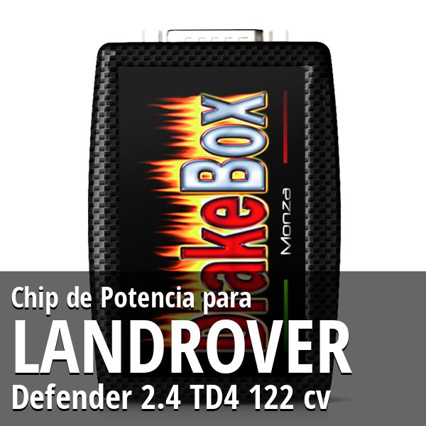 Chip de Potencia Landrover Defender 2.4 TD4 122 cv