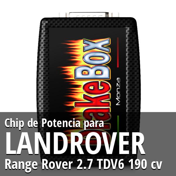 Chip de Potencia Landrover Range Rover 2.7 TDV6 190 cv