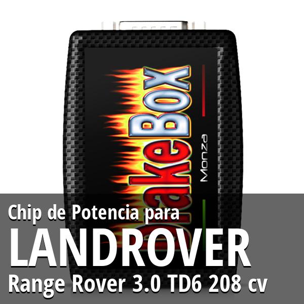 Chip de Potencia Landrover Range Rover 3.0 TD6 208 cv