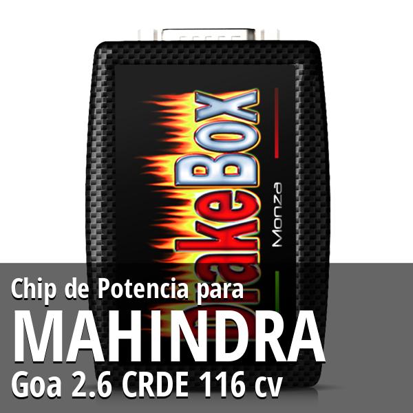 Chip de Potencia Mahindra Goa 2.6 CRDE 116 cv