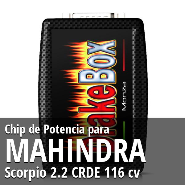Chip de Potencia Mahindra Scorpio 2.2 CRDE 116 cv