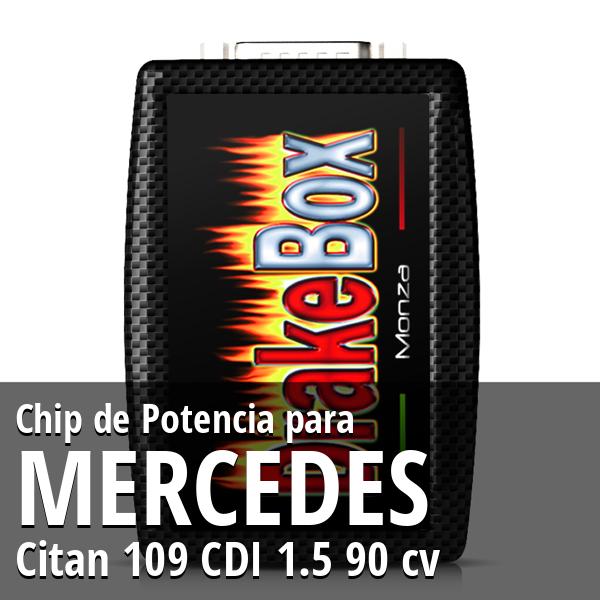 Chip de Potencia Mercedes Citan 109 CDI 1.5 90 cv