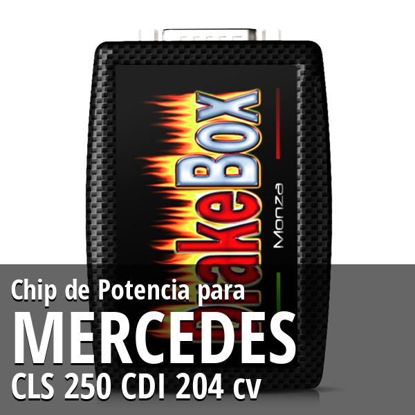 Chip de Potencia Mercedes CLS 250 CDI 204 cv