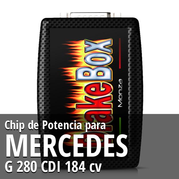Chip de Potencia Mercedes G 280 CDI 184 cv