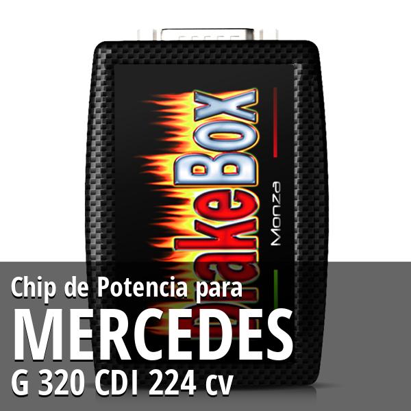 Chip de Potencia Mercedes G 320 CDI 224 cv
