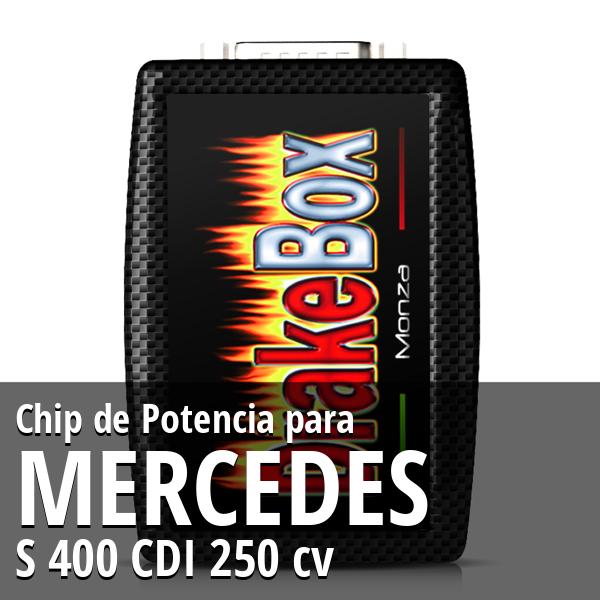 Chip de Potencia Mercedes S 400 CDI 250 cv