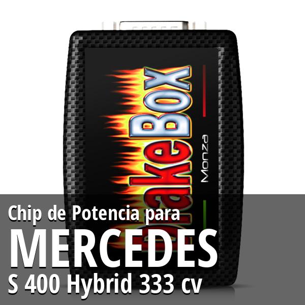 Chip de Potencia Mercedes S 400 Hybrid 333 cv