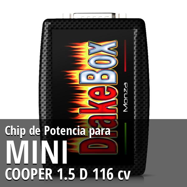 Chip de Potencia Mini COOPER 1.5 D 116 cv