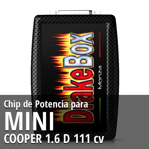 Chip de Potencia Mini COOPER 1.6 D 111 cv