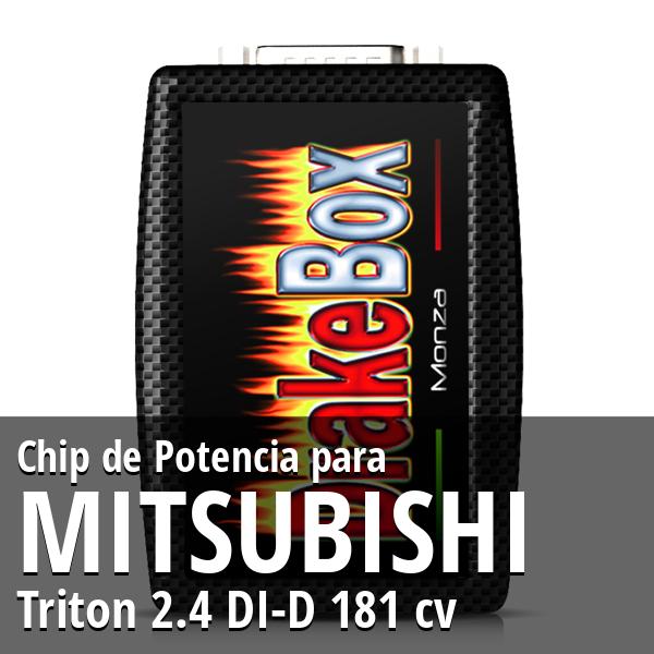 Chip de Potencia Mitsubishi Triton 2.4 DI-D 181 cv