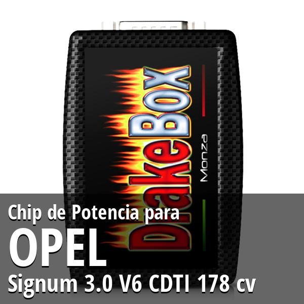 Chip de Potencia Opel Signum 3.0 V6 CDTI 178 cv
