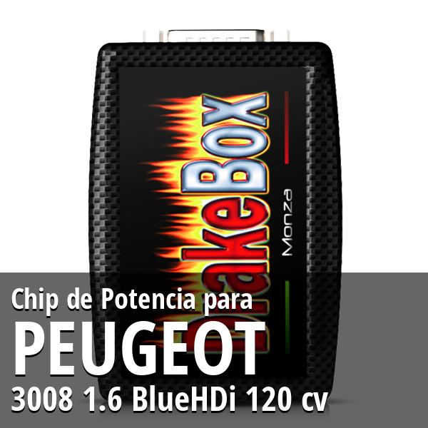 Chip de Potencia Peugeot 3008 1.6 BlueHDi 120 cv