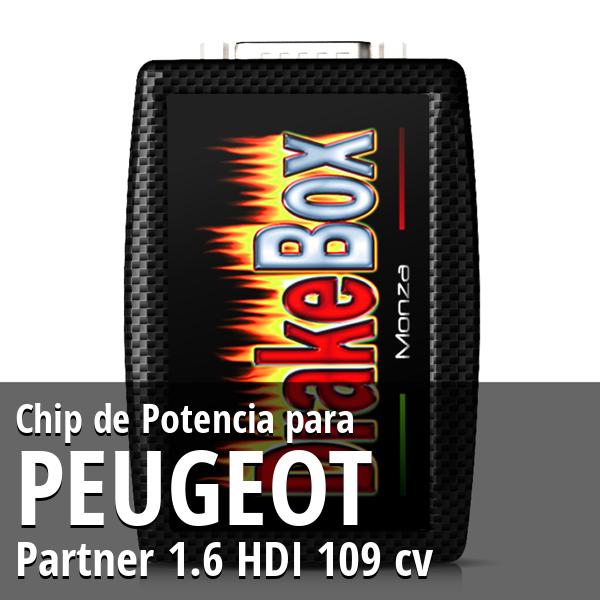 Chip de Potencia Peugeot Partner 1.6 HDI 109 cv