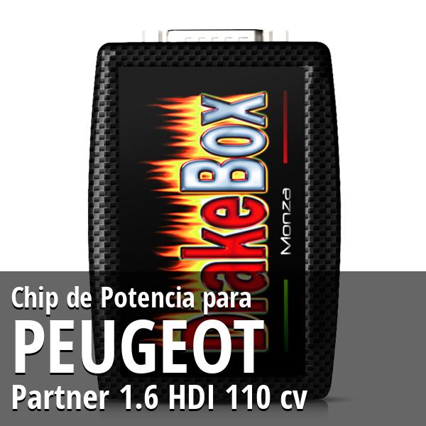 Chip de Potencia Peugeot Partner 1.6 HDI 110 cv