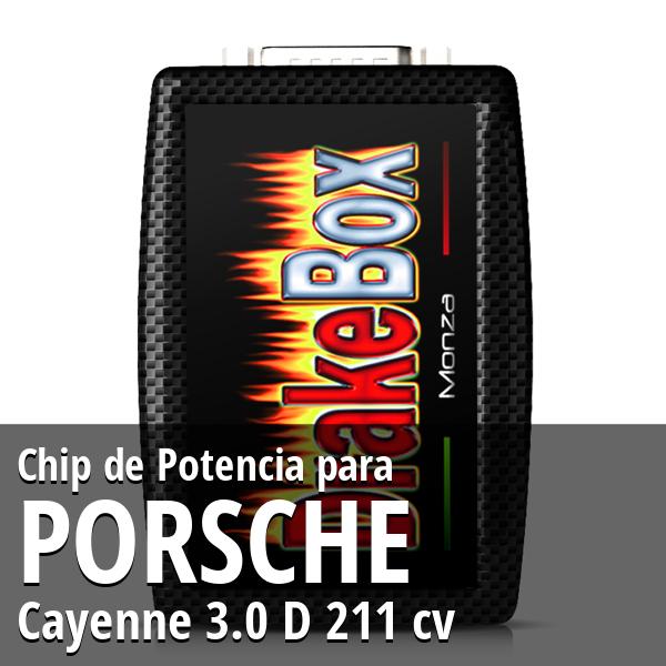 Chip de Potencia Porsche Cayenne 3.0 D 211 cv
