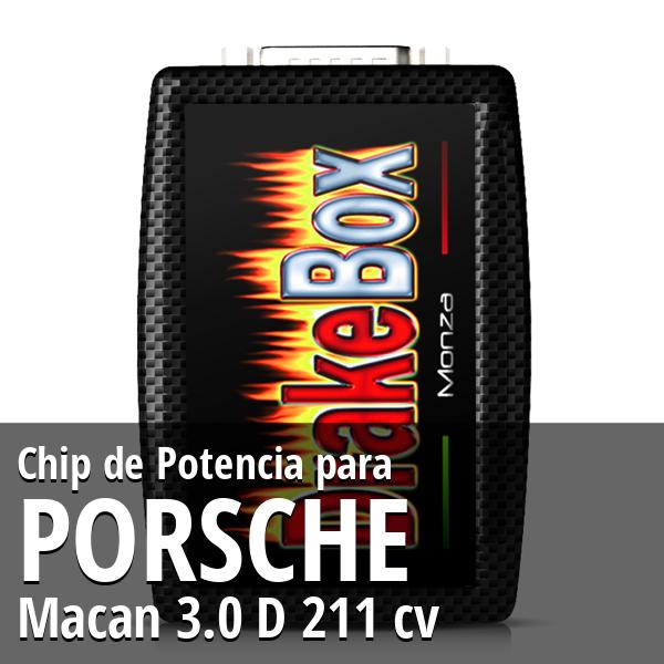 Chip de Potencia Porsche Macan 3.0 D 211 cv